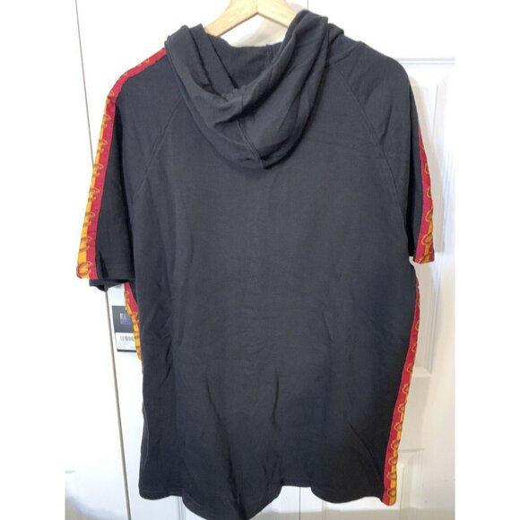 New NBA Cleveland Cavaliers Unisex Short Sleeve Pull Over Hoodie Large Black NWT - Picture 8 of 8